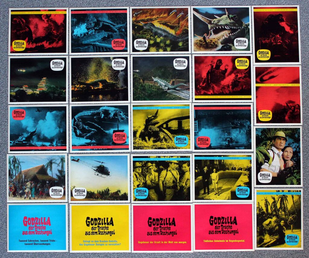 Godzilla, der Drache aus dem Dschungel, 24 Fotos, 1966 Gamers vs. Barugon